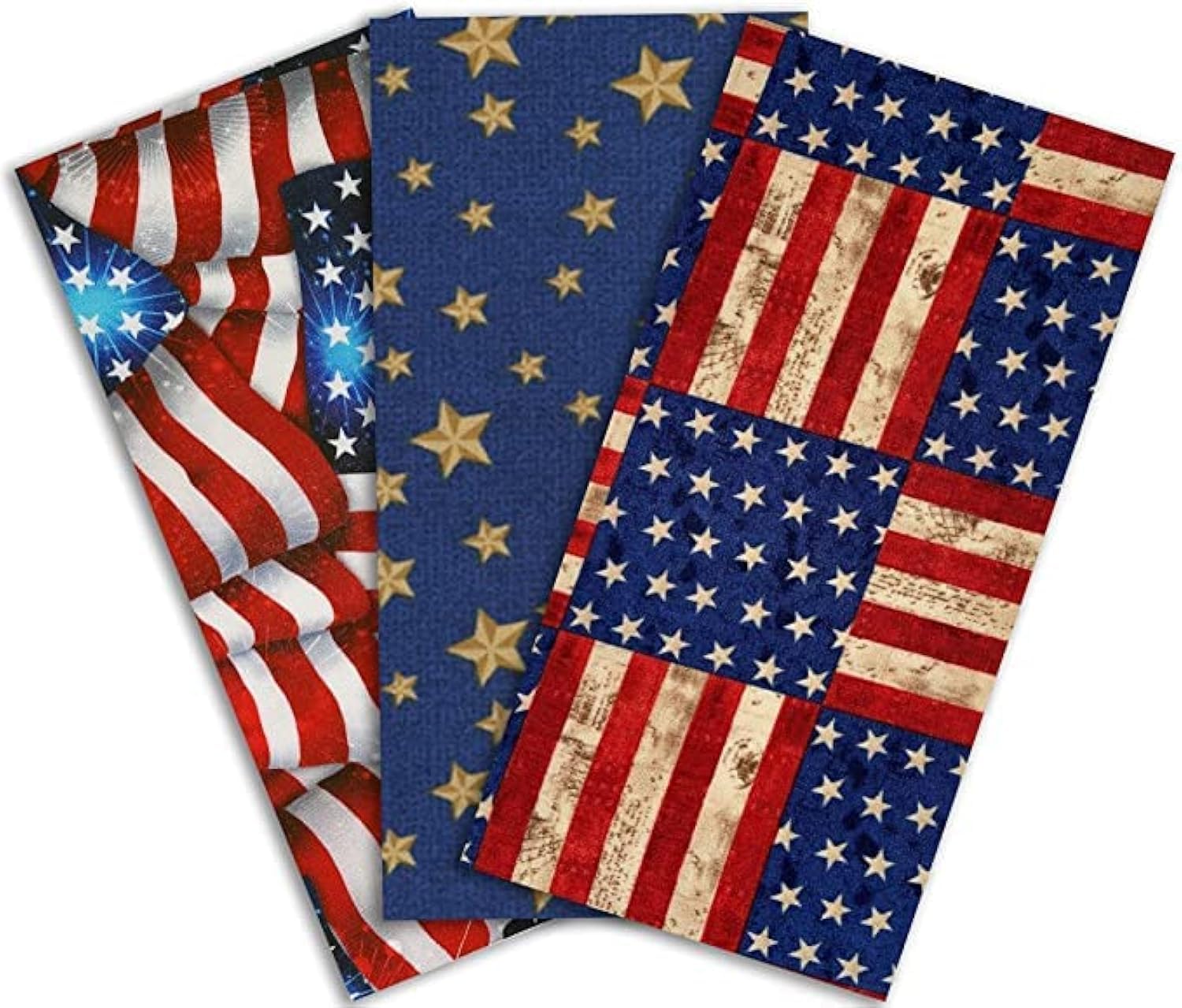 America The Beautiful Iron On Patches for Jackets & Bags - DIY Sew or Iron On Embroidered Applique for Clothing, Denim & Backpacks - Perfect for Patriotic Decor, Gifts & Craft Projects