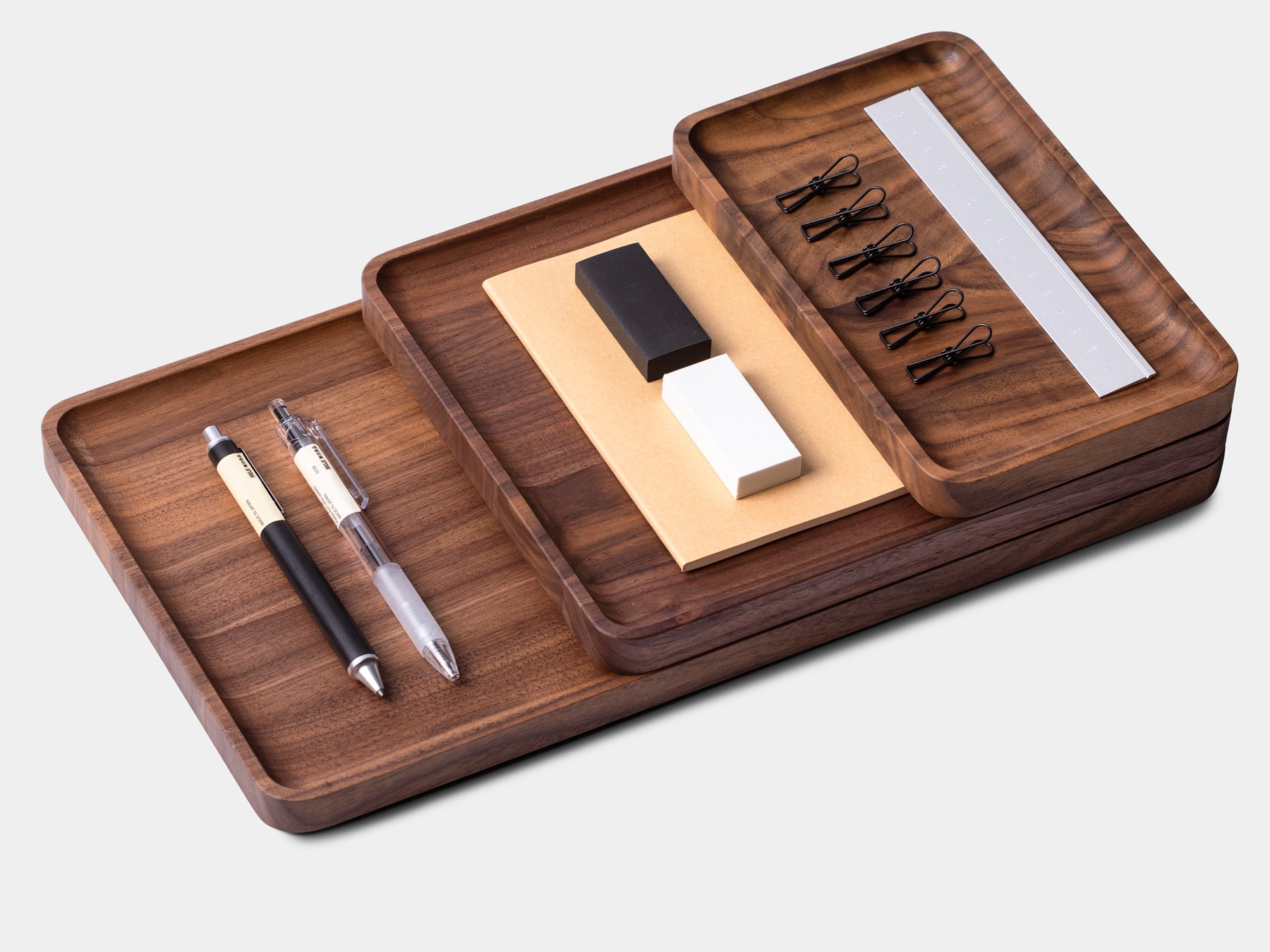 Stylish Catchall Tray Set - Multi-Purpose Entryway Organizer for Keys, Jewelry & Essentials | Perfect for Home, Office & Gift Giving