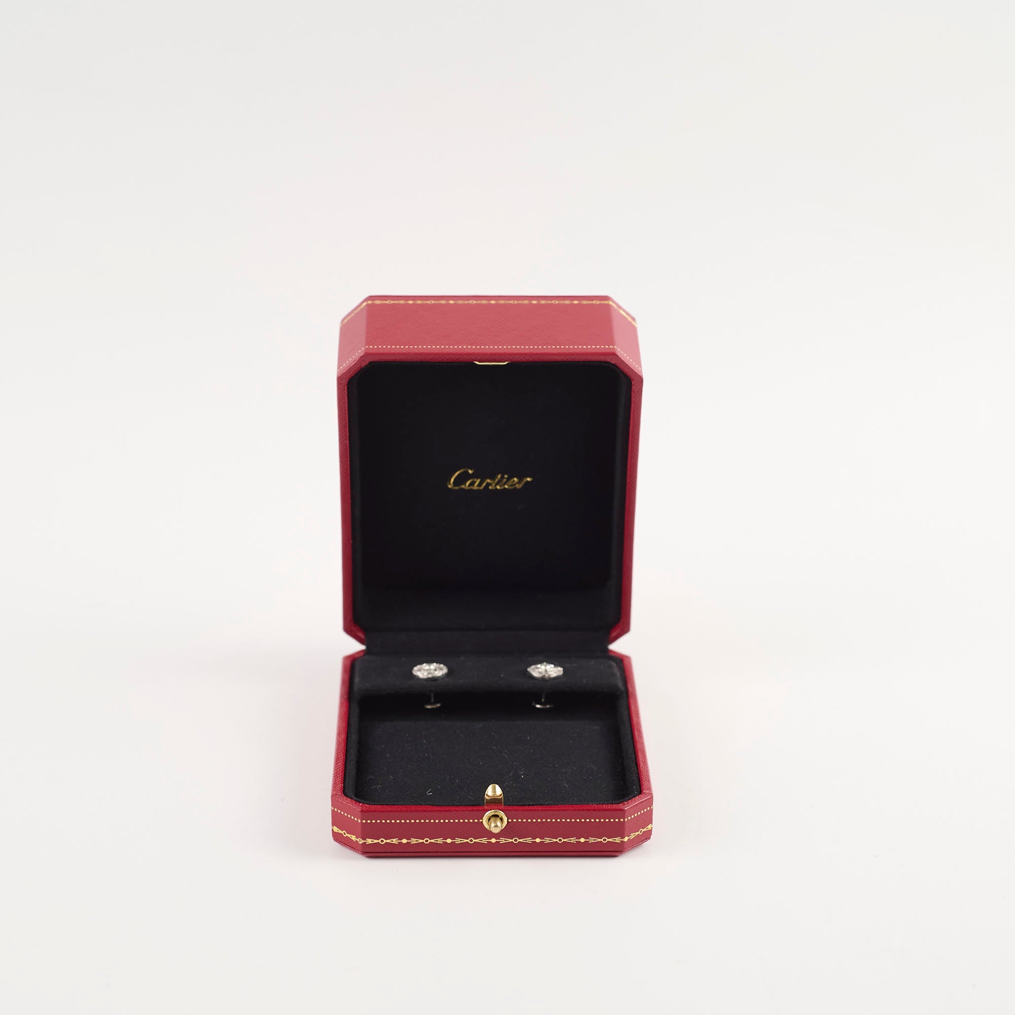 Cartier White Gold Diamond Earrings 0.19 Carat - Luxury Jewelry for Women, Perfect for Weddings, Anniversaries & Special Occasions