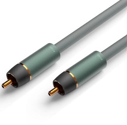 DD ddHiFi TC100S Portable Digital Interface & RC100C RCA OCC Coaxial Cable (Detachable Version) - High-Quality Audio Connection for Home Theater, Studio & Hi-Fi Systems