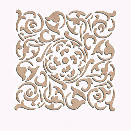 Verona Tile Craft Stencil Kit - Reusable DIY Tile Painting Template for Home Decor, Bathroom & Kitchen Backsplash - Perfect for Mosaic, Ceramic & Porcelain Tiles