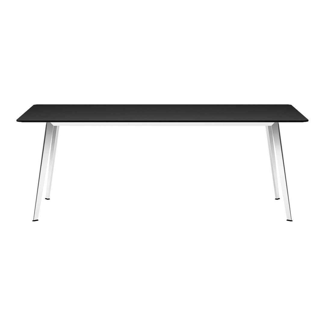 Modern Rectangular JW Dining Table - Solid Wood Kitchen Table for 6-8 People - Perfect for Family Dinners & Entertaining Guests