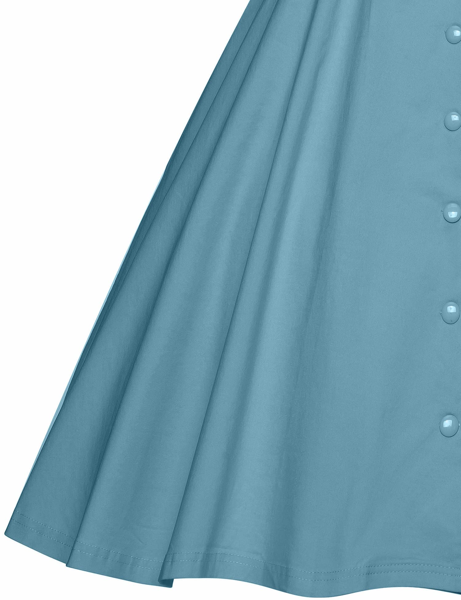 GownTown 1950s Vintage Women's Midi Shirt Dress with Belt - Elegant Cocktail Party Dress for Women, Perfect for Office, Date Night & Special Occasions
