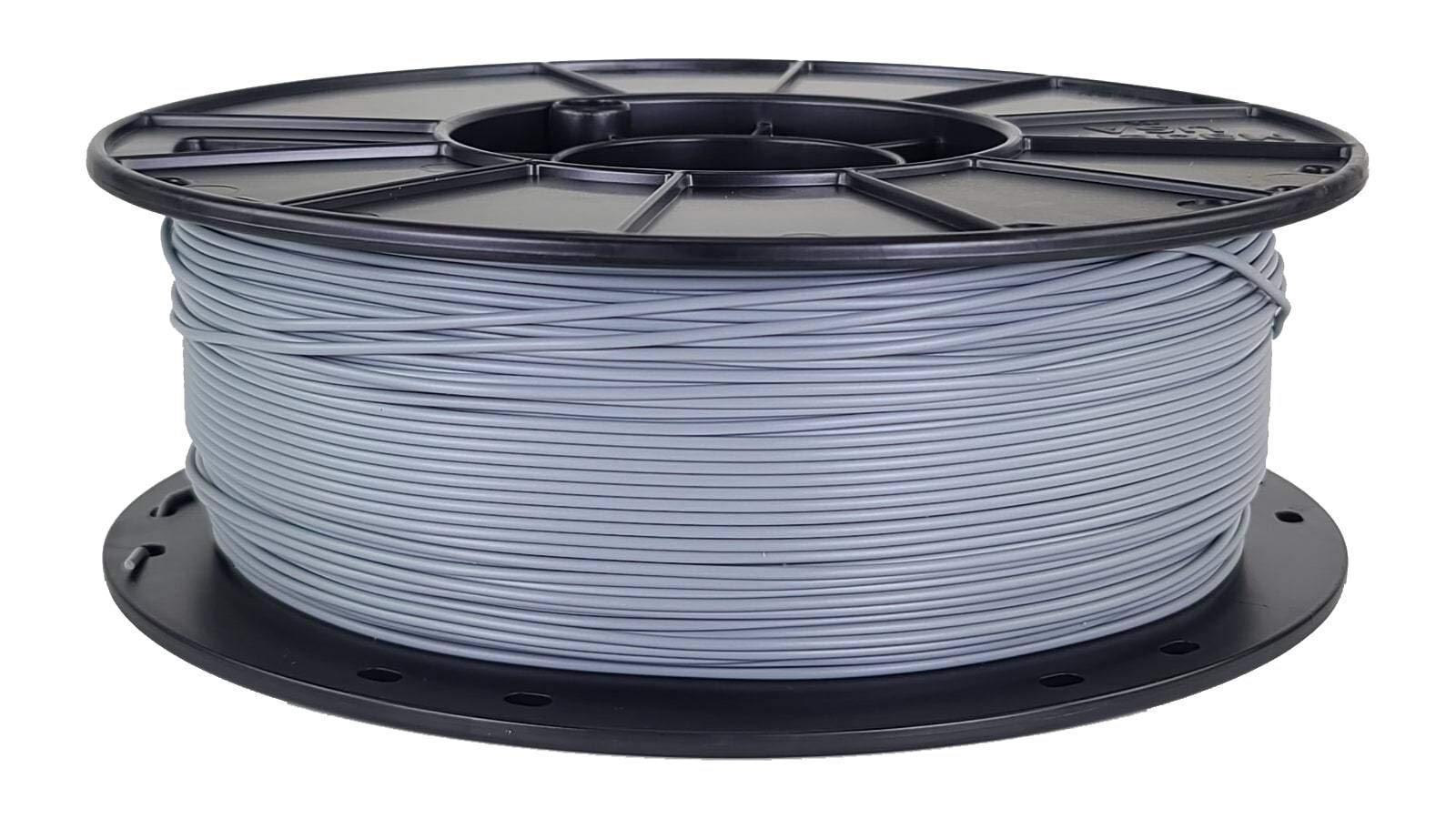 Premium 3D Printer Filament - 3D-Fuel Standard PLA+ 1.75mm for High Precision Printing | Made in USA | ±0.02mm Dimensional Accuracy | 4kg Spool Industrial Gray | Perfect for Prototyping, DIY Projects & Professional 3D Printing