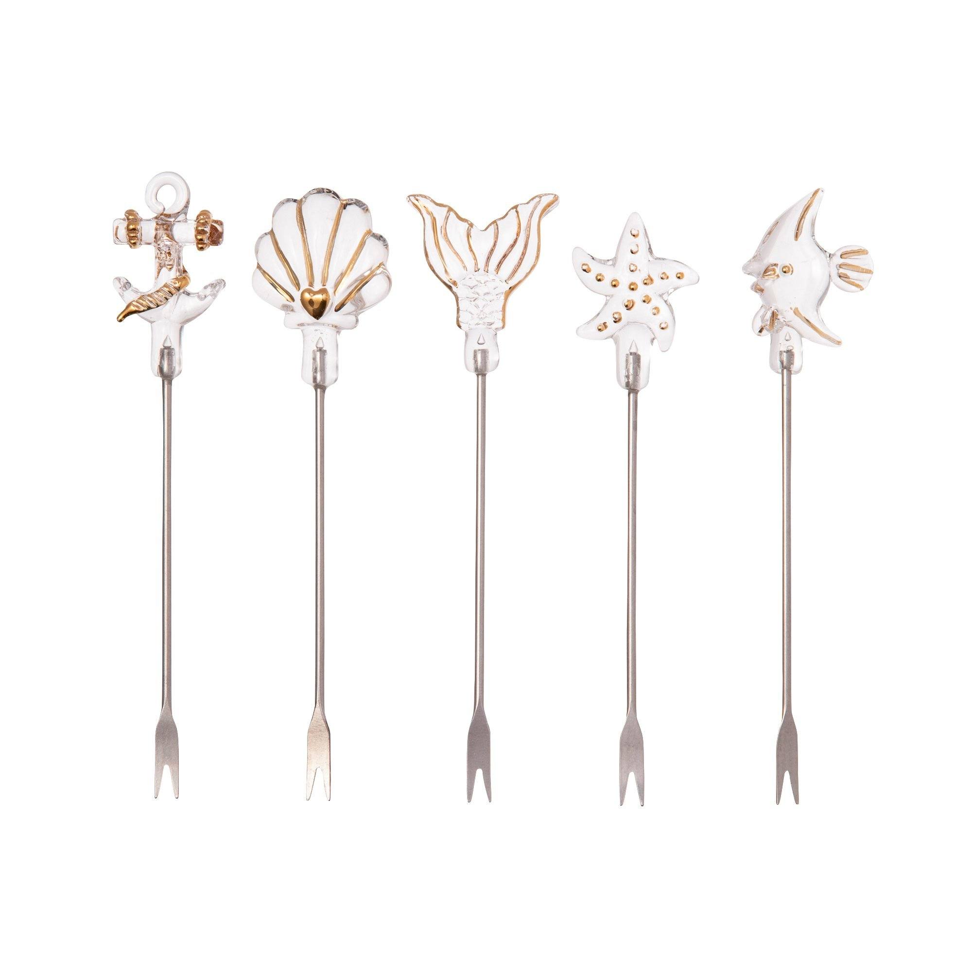 5Pcs Mermaid Tail Hair Picks Set - Perfect for Beach Parties, Bridal Hair Accessories, and Boho Hairstyles