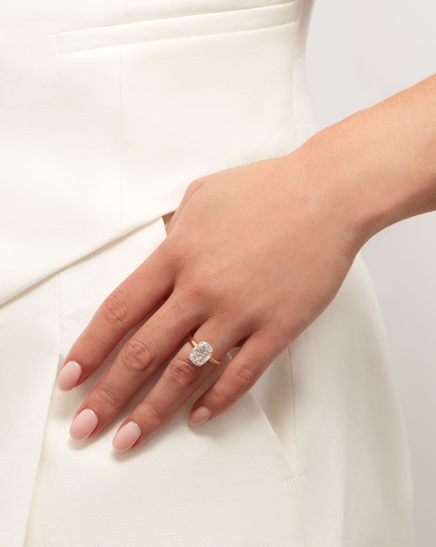 RC Solitaire Ring - Elegant 925 Sterling Silver Cubic Zirconia Ring for Women | Perfect for Engagement, Wedding, Anniversary & Everyday Wear