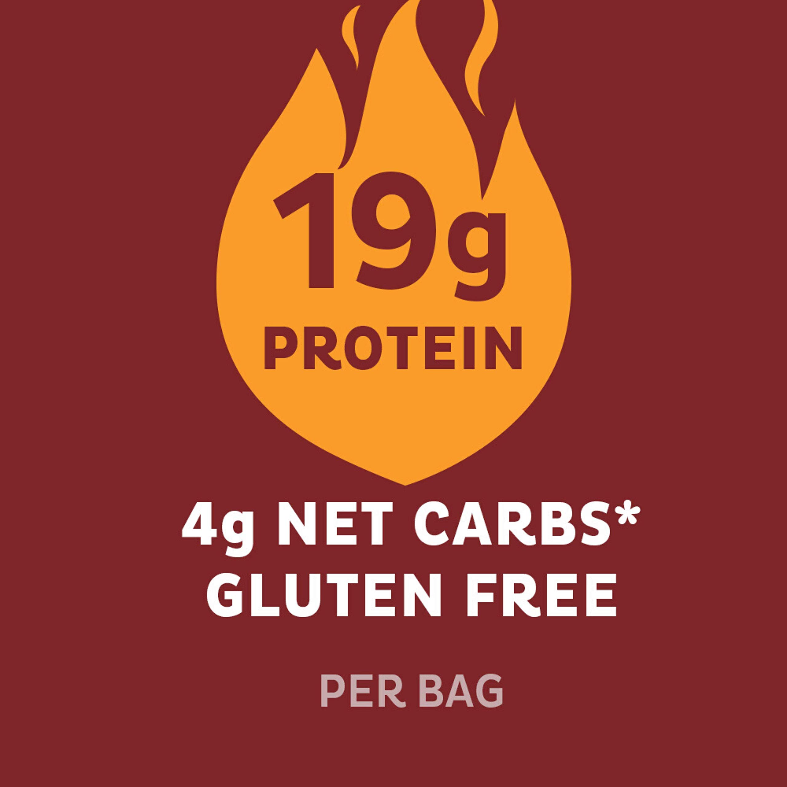 Quest Nutrition High Protein Low Carb BBQ & Nacho Cheese Protein Chips - 1.1oz (Pack of 12) - Keto Friendly Snacks for Weight Loss, Gym Recovery & Healthy On-The-Go Lifestyle