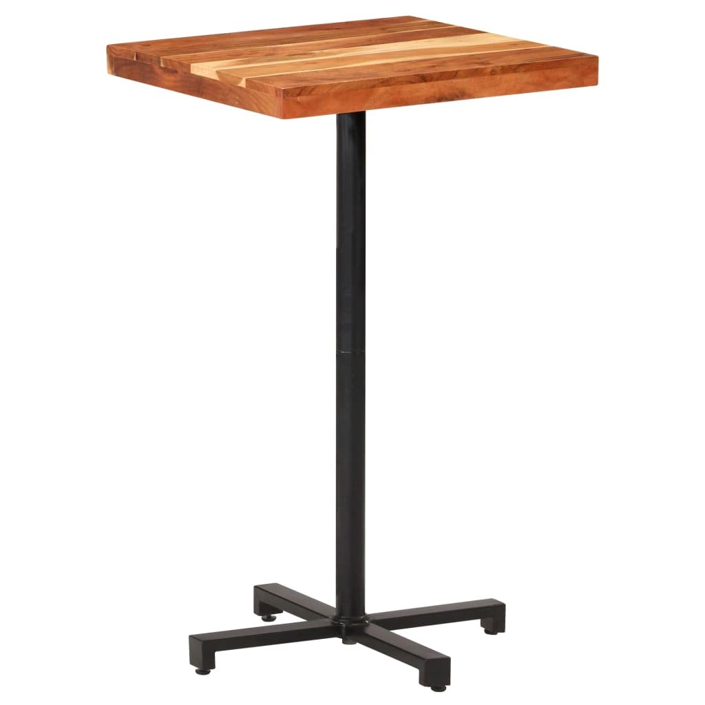 Vintage Industrial Pub Table - 23.6