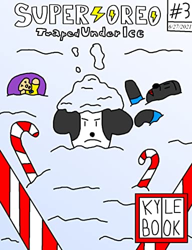 Super Oreo #3: Trapped Under Ice - Premium Collectible Action Figure for Comic Fans | Perfect for Display, Gifts & Comic-Themed Decor