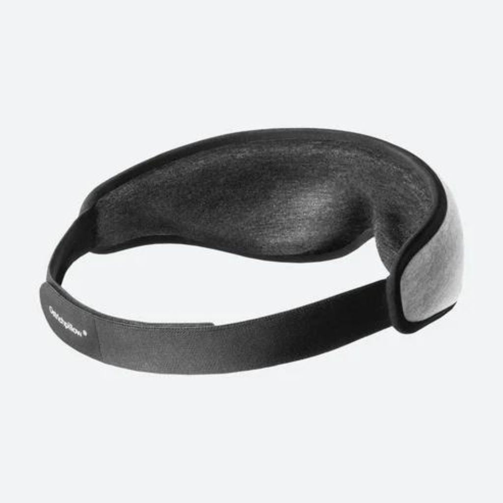 OstrichPillow Eye Mask for Total Darkness - Best Sleep Mask for Night & Travel - Blackout Blindfold for Sleeping, Napping & Relaxation