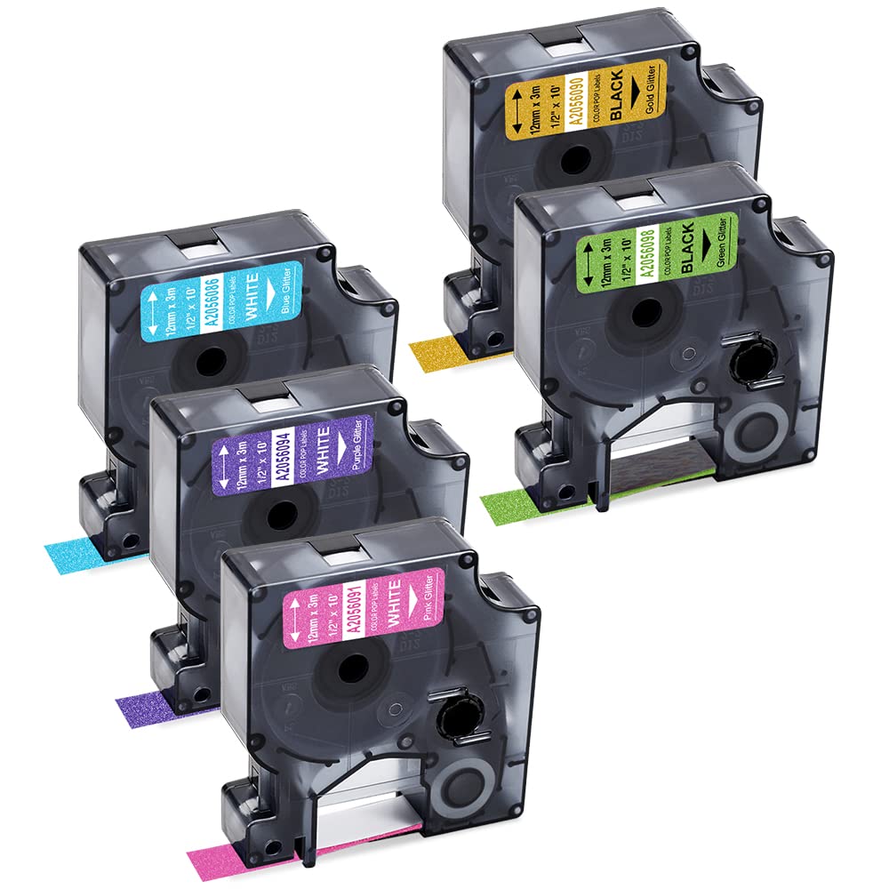 Dymo D1 COLORPOP Label Maker Tape 12mm (0.47