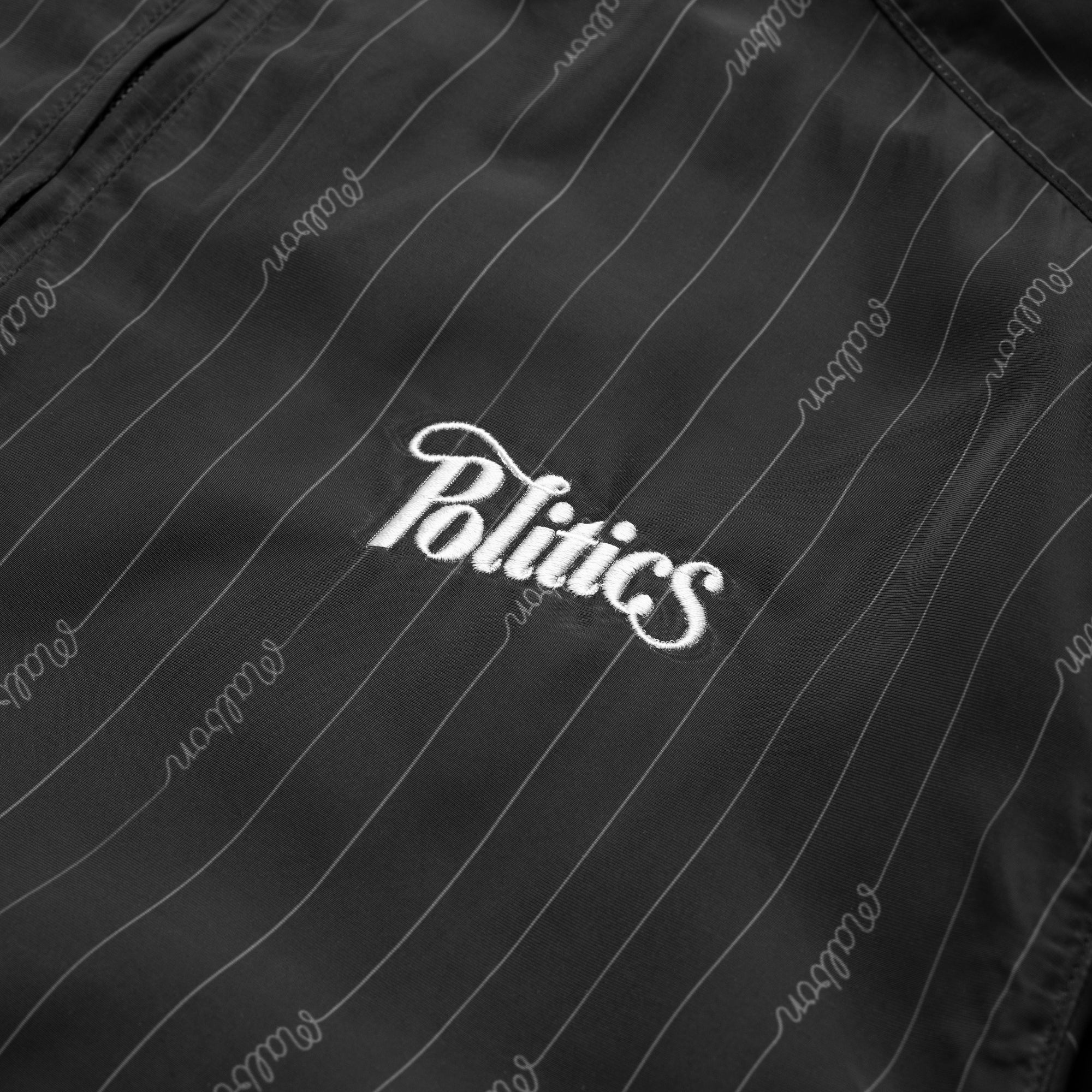 Malbon Golf Nylon Windshirt for Men & Women - Lightweight Water-Resistant Jacket for Outdoor Sports (Black) - Perfect for Golfing, Hiking & Casual Wear