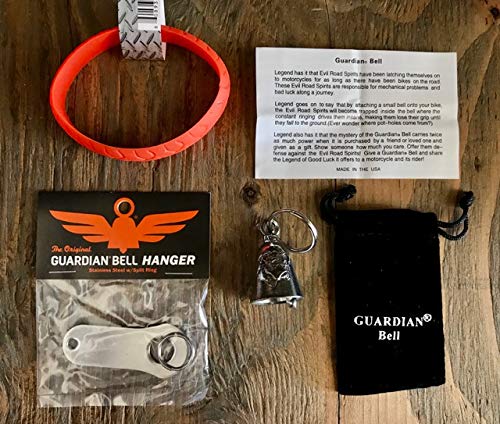 Guardian Bell Boxer Breed Motorcycle Kit - Lucky Charm for Bikers, Gift for Riders - Perfect for Harley, Cruiser & Chopper Motorcycles