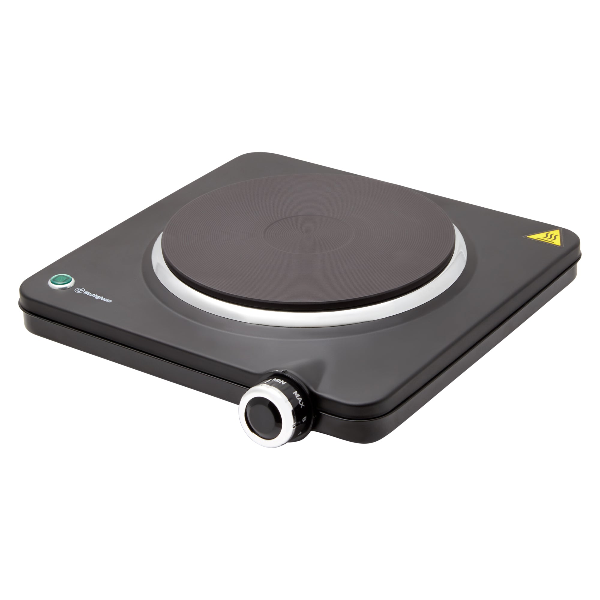 Portable Single Electric Hot Plate - 1000W Fast Heating, Compact & Lightweight for Dorm, Office, Kitchen | Perfect for Cooking, Boiling, Frying & Warming Food
