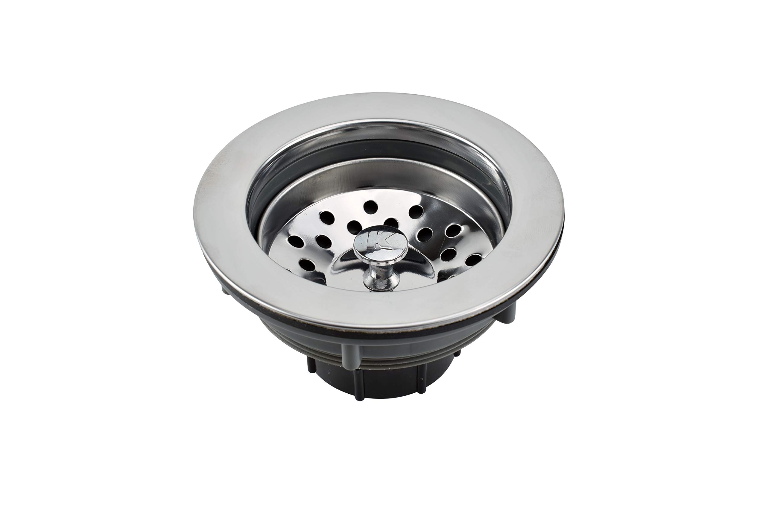 KEENEY K5450 Stainless Steel Sink Strainer - Durable Kitchen Drain Filter for Bathroom & Utility Sinks