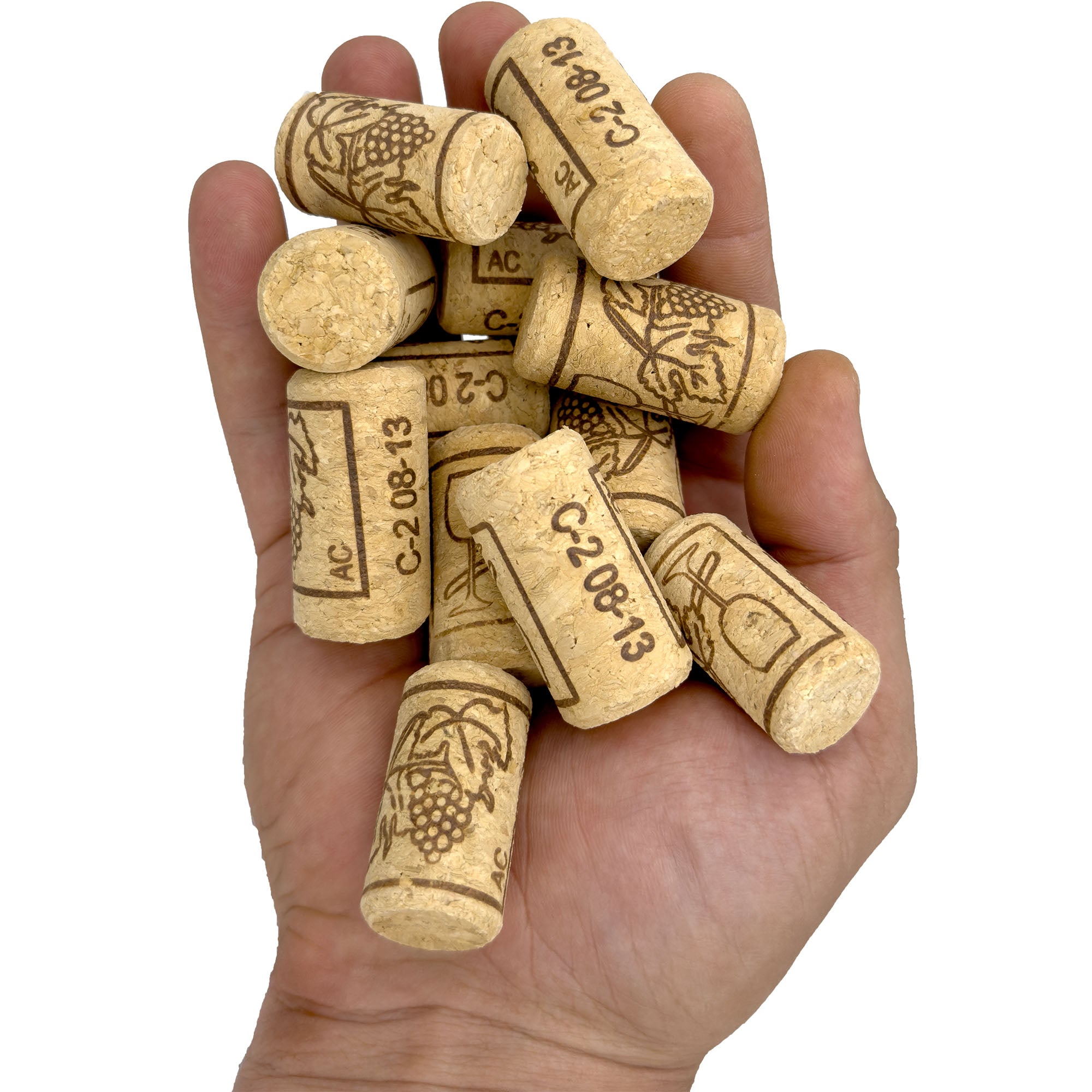 2090 Pk12 Natural Cork Dog Chews - All-Natural, Durable & Safe for Puppies & Adult Dogs - Perfect for Teething, Dental Health & Anxiety Relief