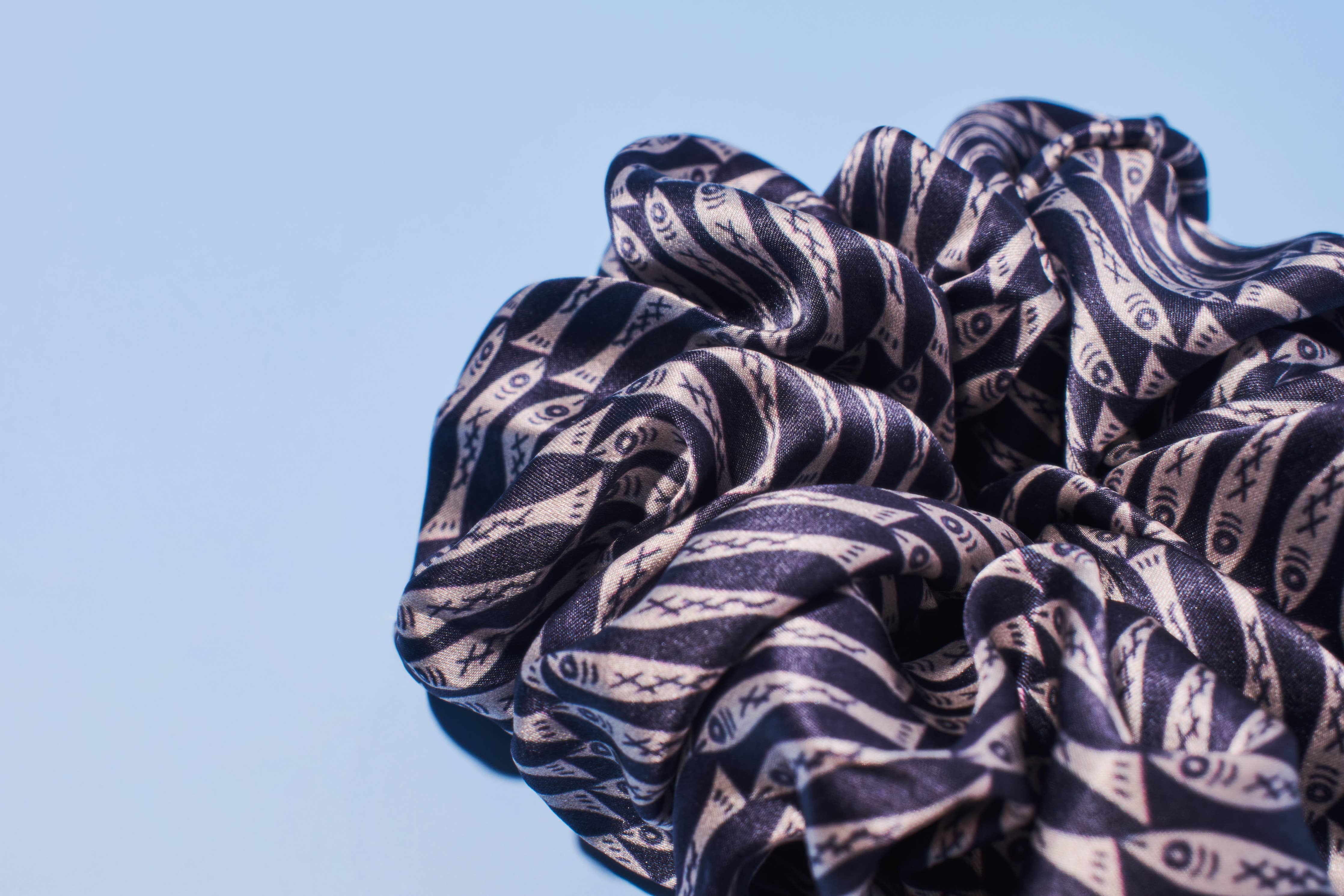 Shoal Scrunchie Hair Ties for Women - Soft Elastic Hair Bands for Ponytails, Workouts & Everyday Use