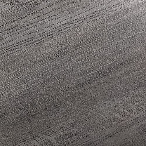 Gray Wood/Black Base