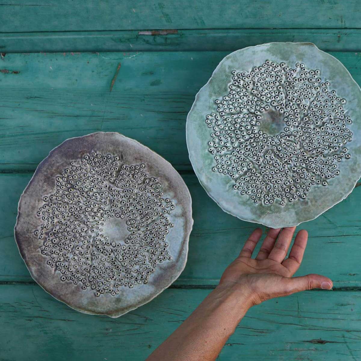 Elegant Porifera Pink Wall Decor - Handmade Sponge Coral Art for Home, Office & Wedding Decorations - Perfect for Living Room, Bedroom & Event Styling