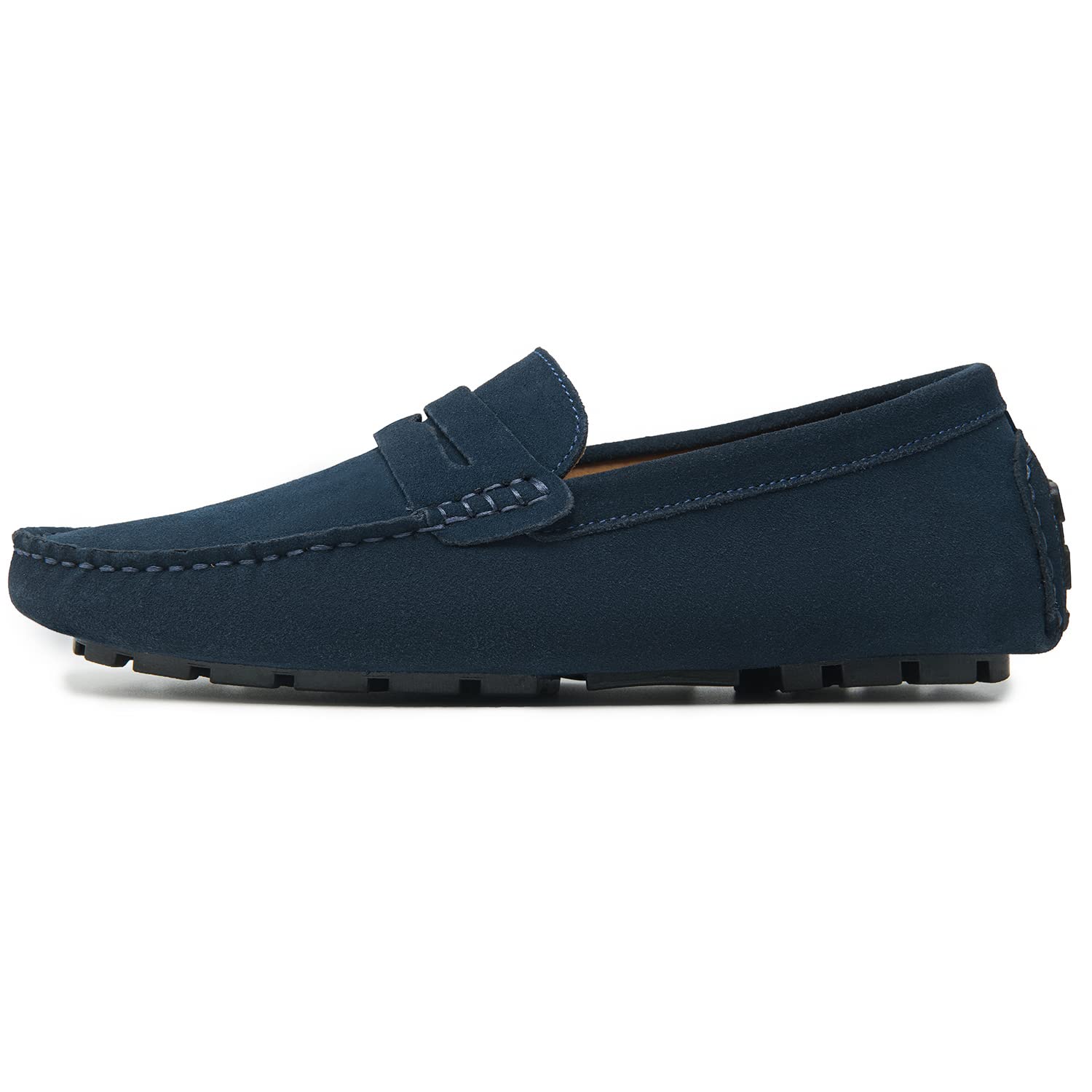 Go Tour Men's Penny Loafers - Comfortable Slip-On Moccasin Driving Shoes & Boat Shoes for Casual Wear, Office, and Travel