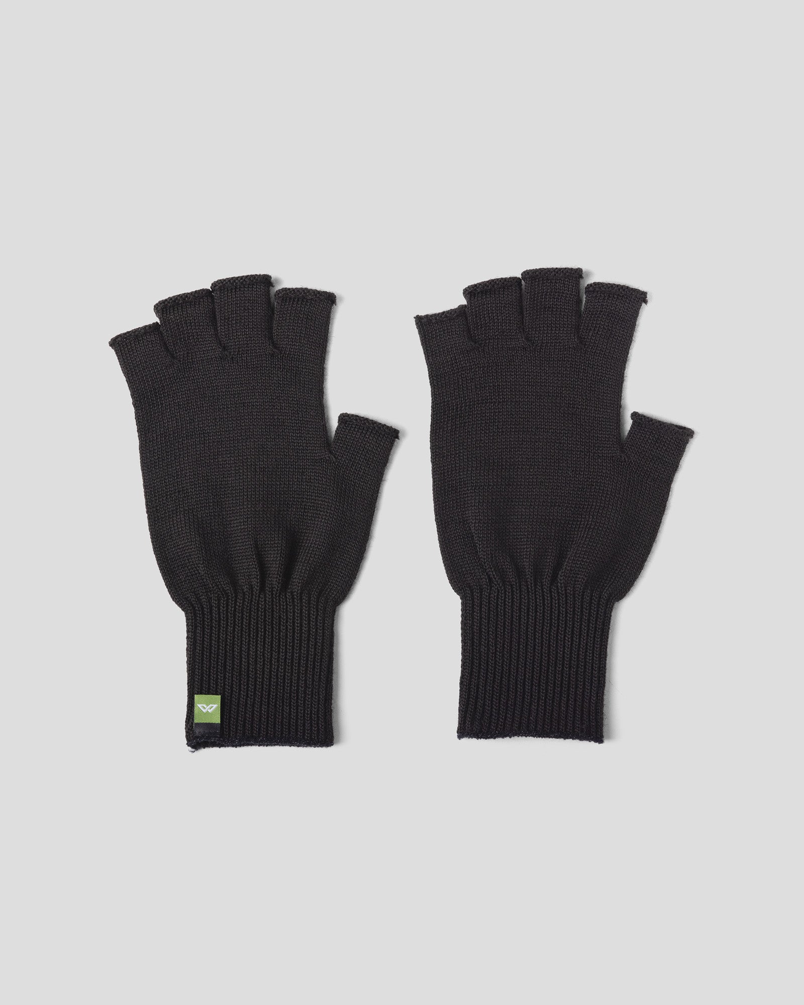 Polypropylene Fingerless Gloves for Men & Women - Breathable Black Workout & Cycling Gloves - Perfect for Gym, Running, and Outdoor Activities