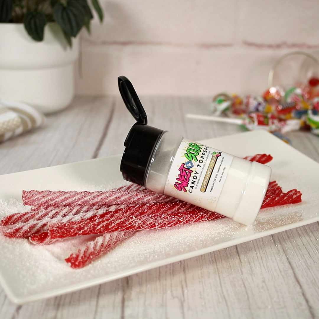 Classic Sweet & Sour Candy Toppers - Bulk Sour Gummy Candy for Baking, Decorating & Party Favors | Perfect for Cakes, Cupcakes & Desserts