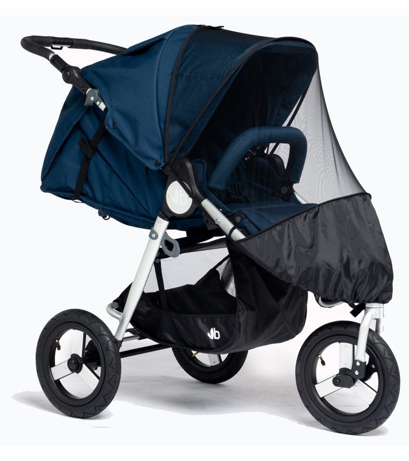 Bumbleride Single Stroller Bug Net - Lightweight Baby Stroller with UV Protection Mesh Cover for Outdoor Walks, Park Visits & Travel