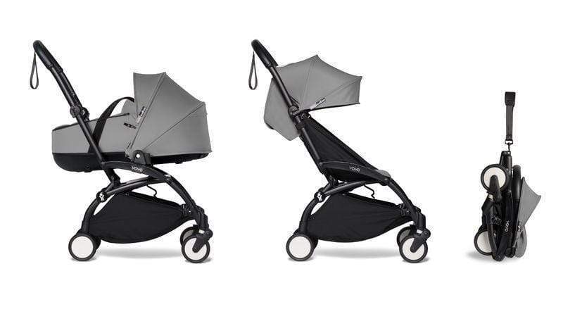 Stokke YOYO2 6+ Complete Baby Stroller with Bassinet - Lightweight Compact Travel Stroller for Toddlers & Newborns - Perfect for Air Travel, City Walks and Everyday Use