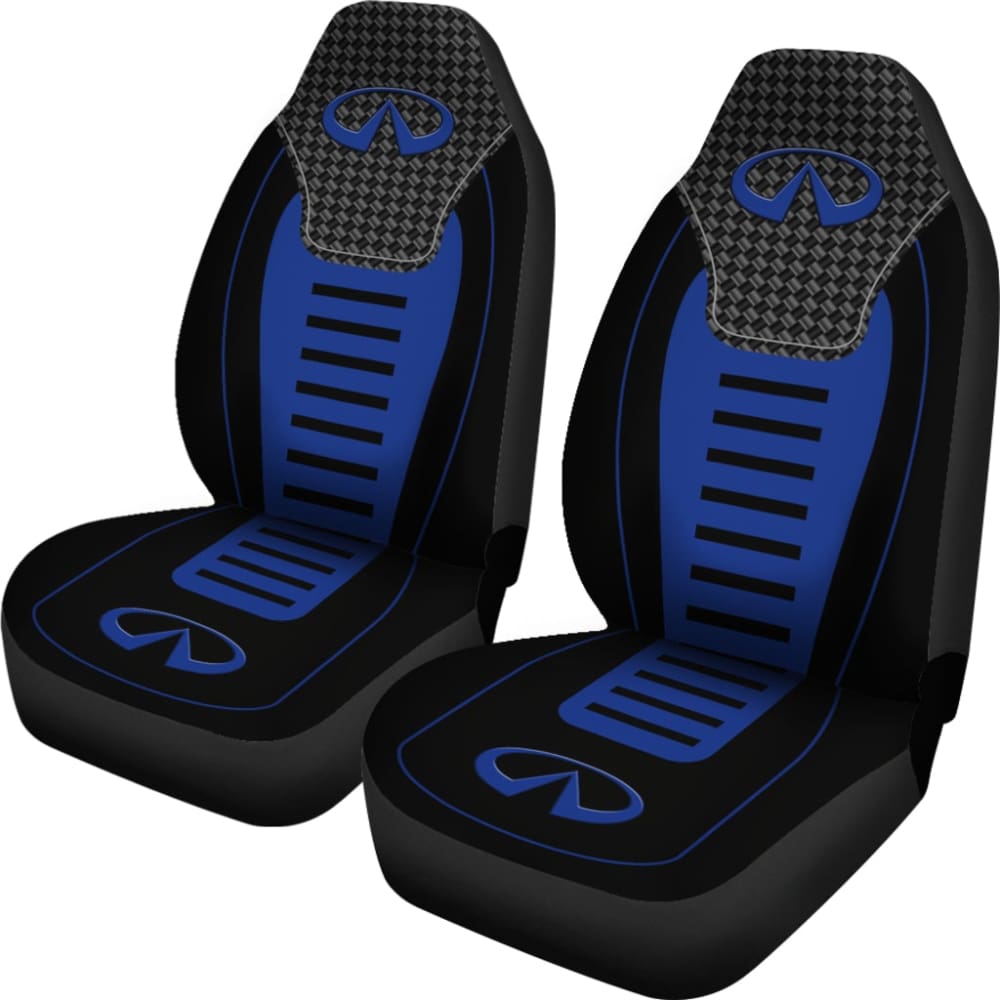 Premium Black & Blue Custom Fit Infiniti Car Seat Covers - Universal 1 210801 Model - Luxury Protection for Cars, SUVs & Trucks - Perfect for Road Trips, Commuting & Family Travel