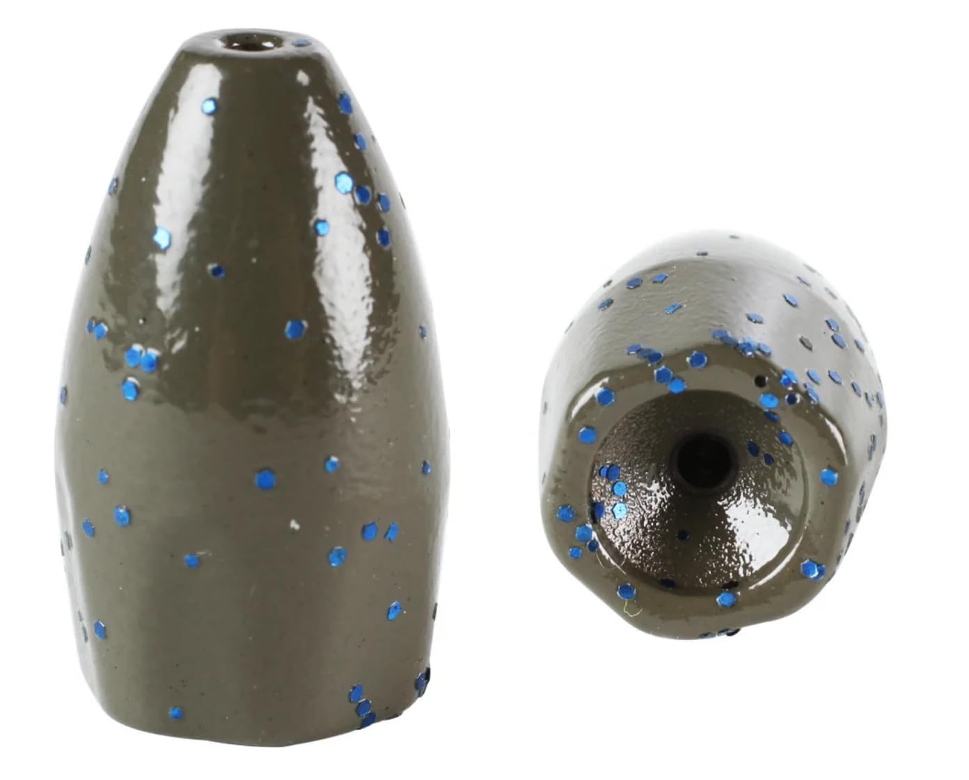 Strike King Tour Grade Tungsten Fishing Weights - Green Pumpkin Sapphire Color | Premium Bass Fishing Sinkers for Freshwater & Saltwater Angling
