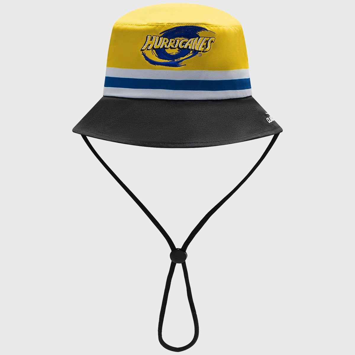 Classic Hurricanes Rugby Supporters Bucket Hat - Yellow | Adjustable Cotton Baseball Cap for Fans | Perfect for Games, Tailgating & Outdoor Events