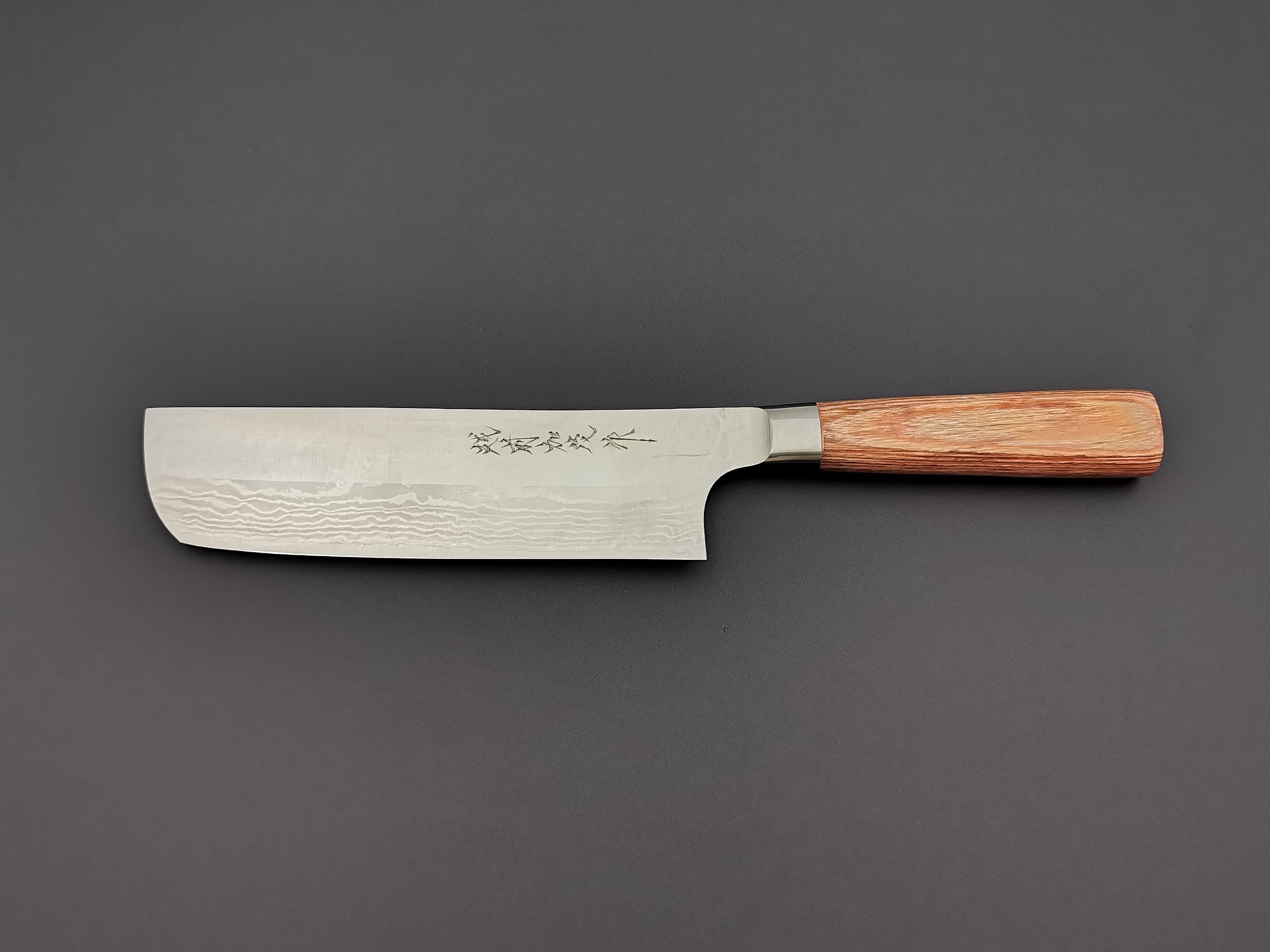 Premium Katsuyasu Kamo VG10 Damascus Nakiri Knife - Japanese Vegetable Chopper for Professional Chefs & Home Cooking - Perfect for Slicing, Dicing & Mincing Vegetables