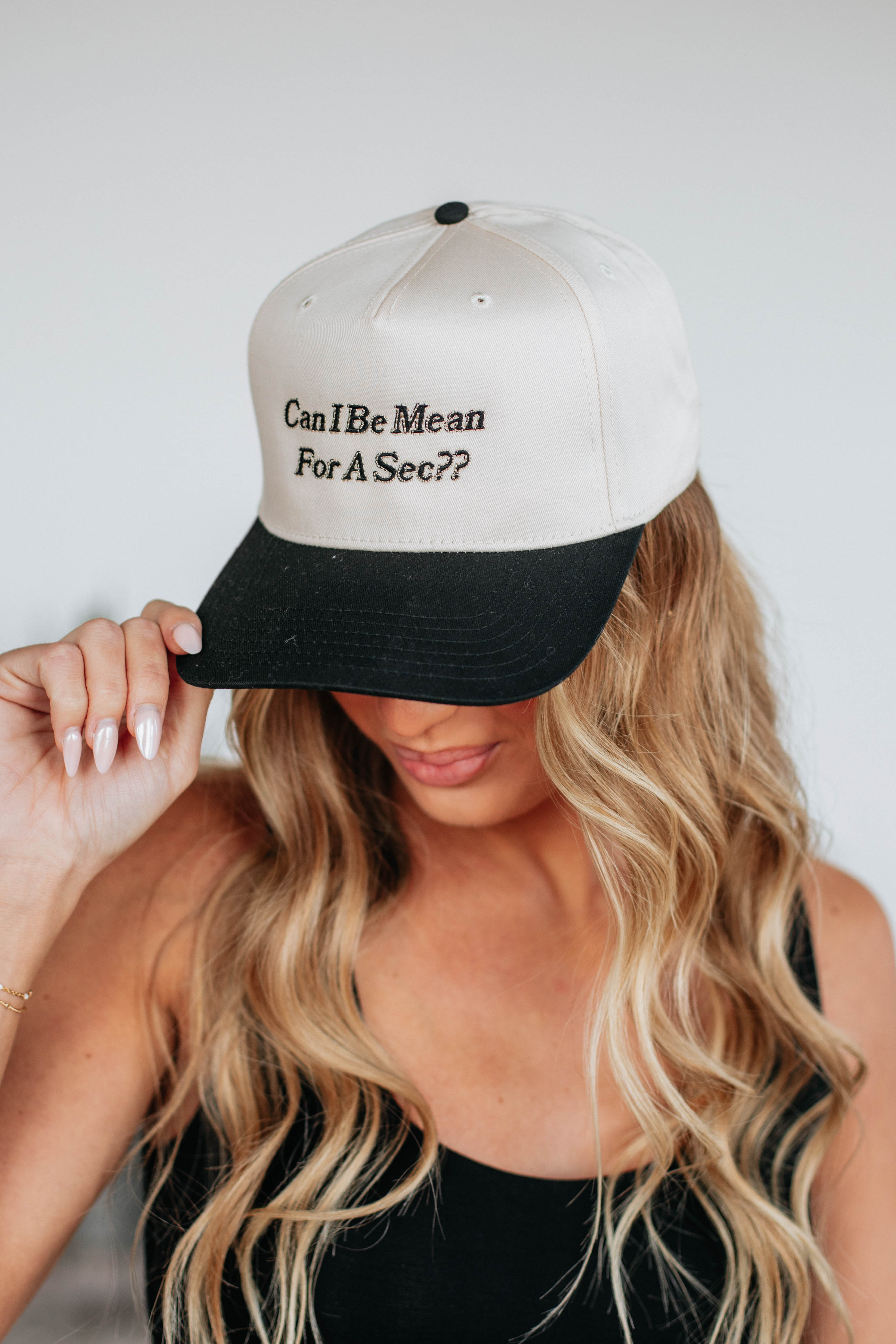 Can I Be Mean Trucker Hat - Stylish Adjustable Baseball Cap for Men & Women - Perfect for Outdoor Activities, Sports, and Casual Wear