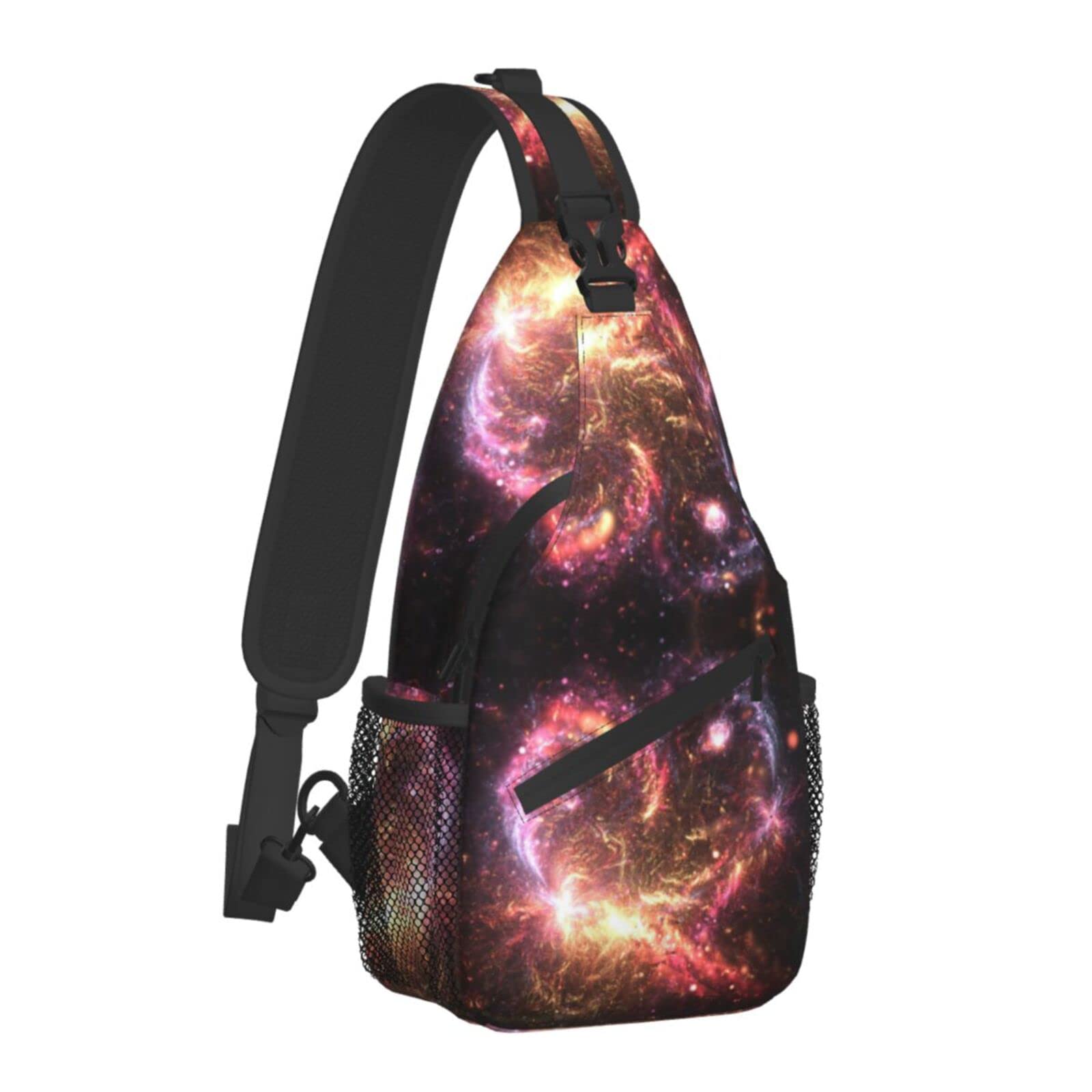 Stylish Women's Crossbody Sling Backpack - Lightweight Rope Chest Bag for Travel, Hiking & Daily Use | Durable Shoulder Daypack with Trendy Patterns
