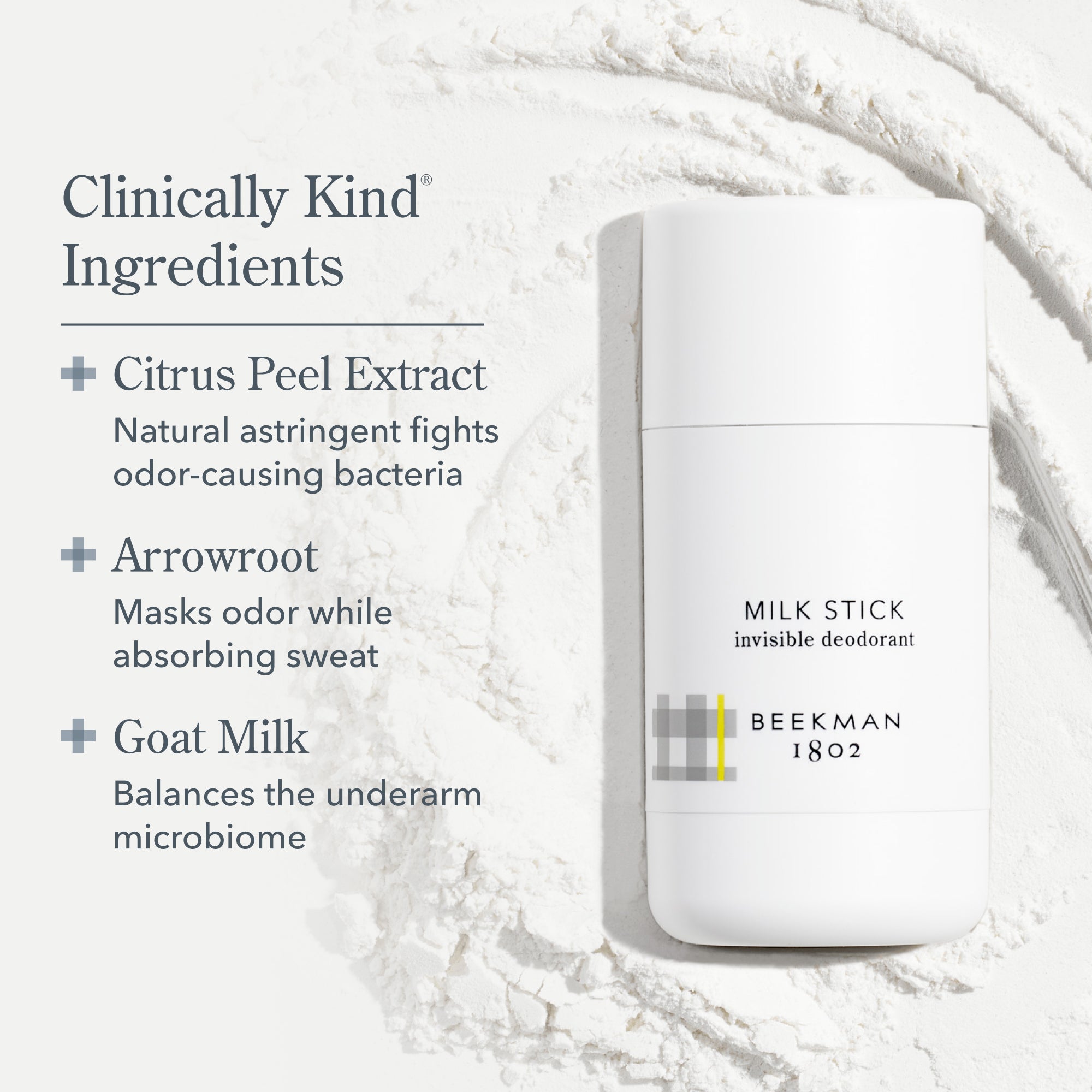 Natural Milk Stick Deodorant Duo - Organic & Aluminum-Free Deodorant for Women & Men - Fresh All Day Protection for Gym, Work & Outdoor Activities