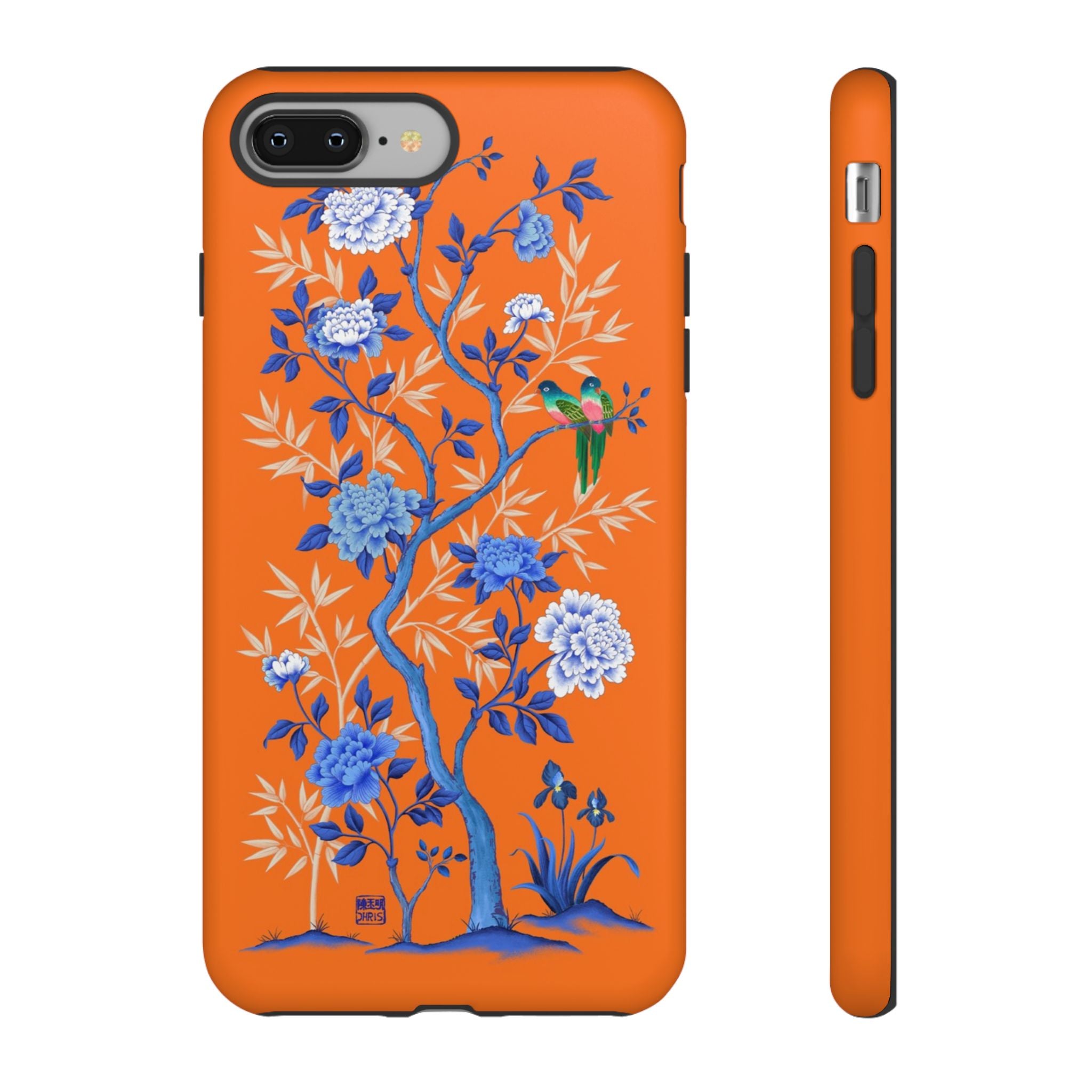 The Lovers Orange iPhone Case - Trendy Protective Cover for iPhone 13/14/15 Pro Max - Perfect for Couples, Gifts & Everyday Use