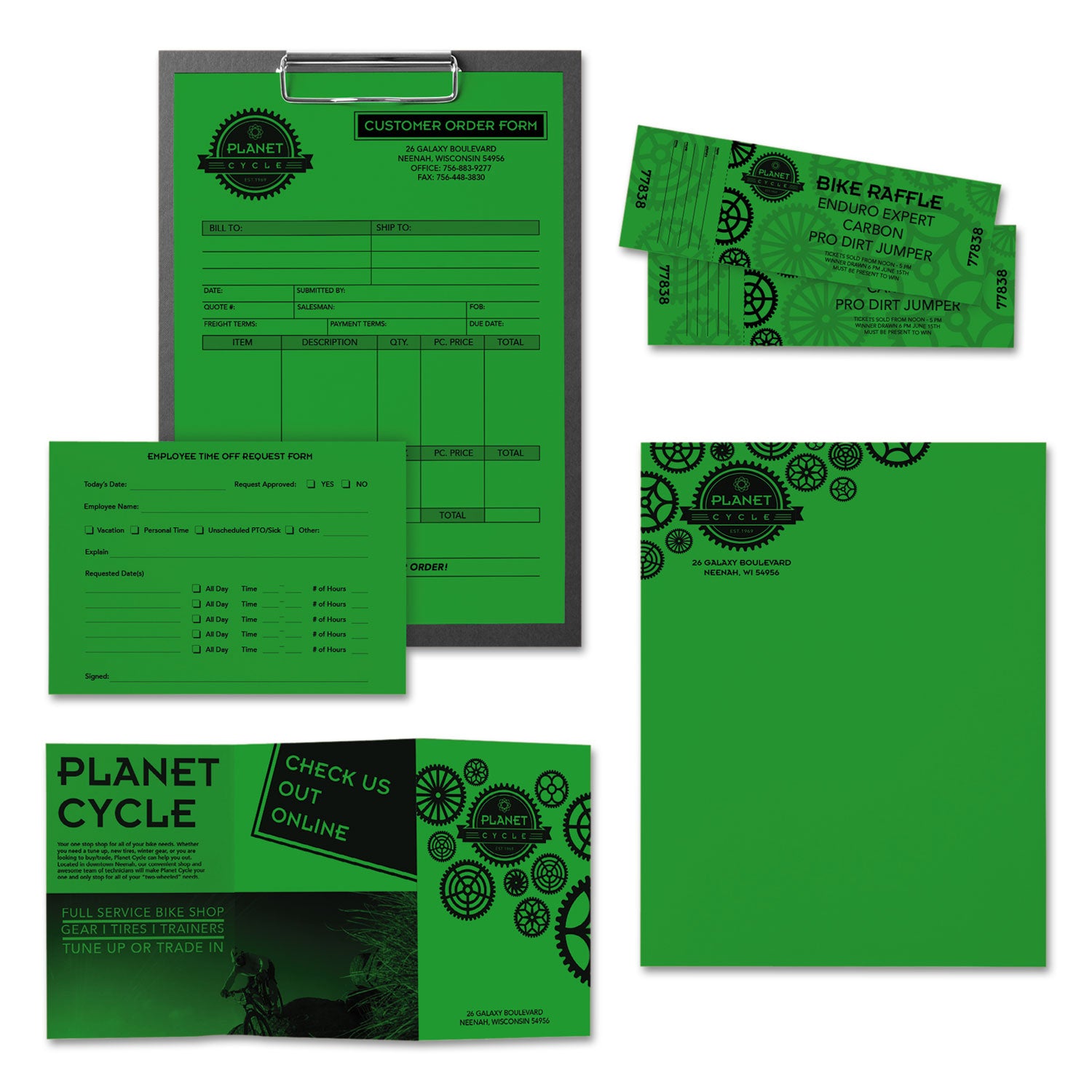 Astrobrights® Gamma Green Colored Paper - 24 lb Bond Weight, 8.5 x 11 Inches, 500 Sheets per Ream - Vibrant Office & School Supplies for Projects, Flyers & Crafting