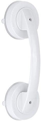 Anti-Slip Bathroom Handrail with Super Strong Suction Cups - Adjustable Shower Grab Bar for Bathtub, Toilet & Refrigerator - Ideal for Elderly Safety & Mobility Assistance