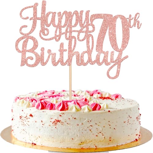 Rose Gold 70th