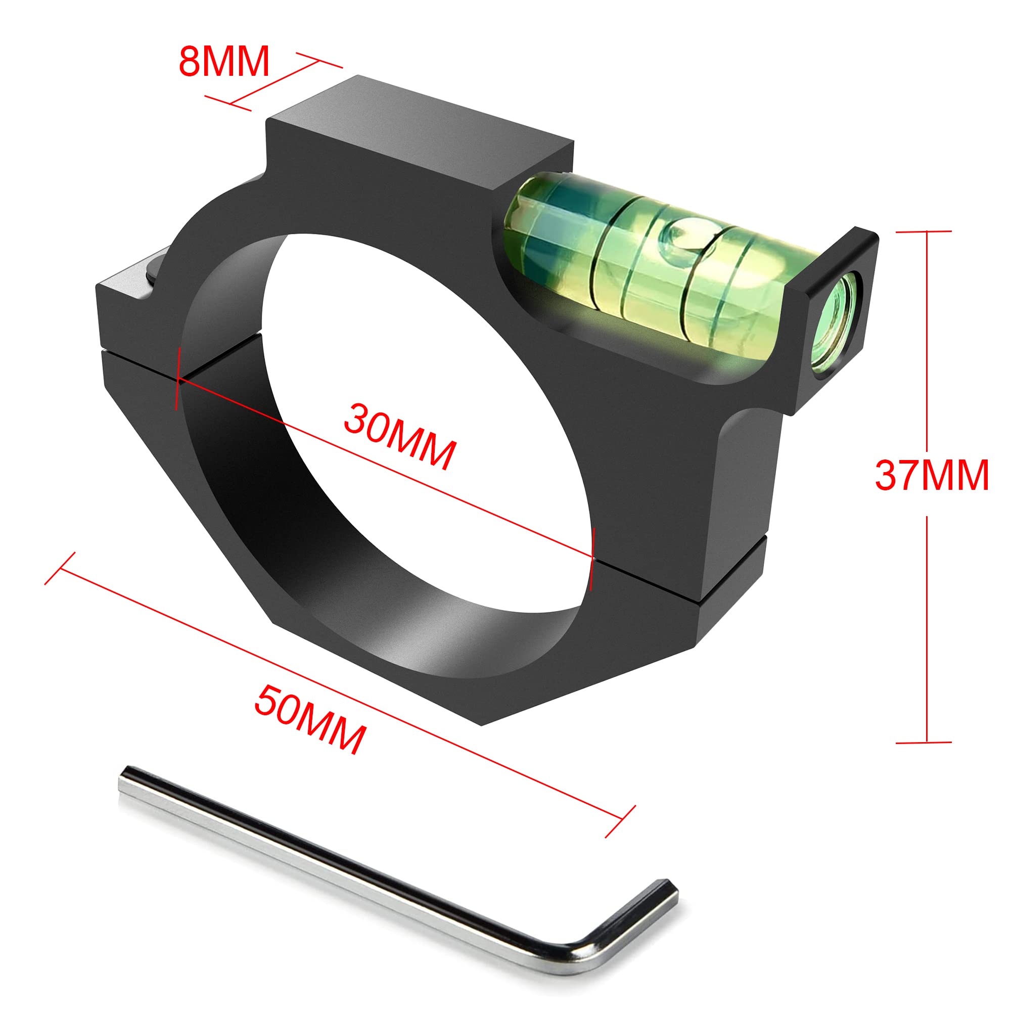 30mm Anti-Cant Scope Bubble Level (EL-30) for Precision Shooting