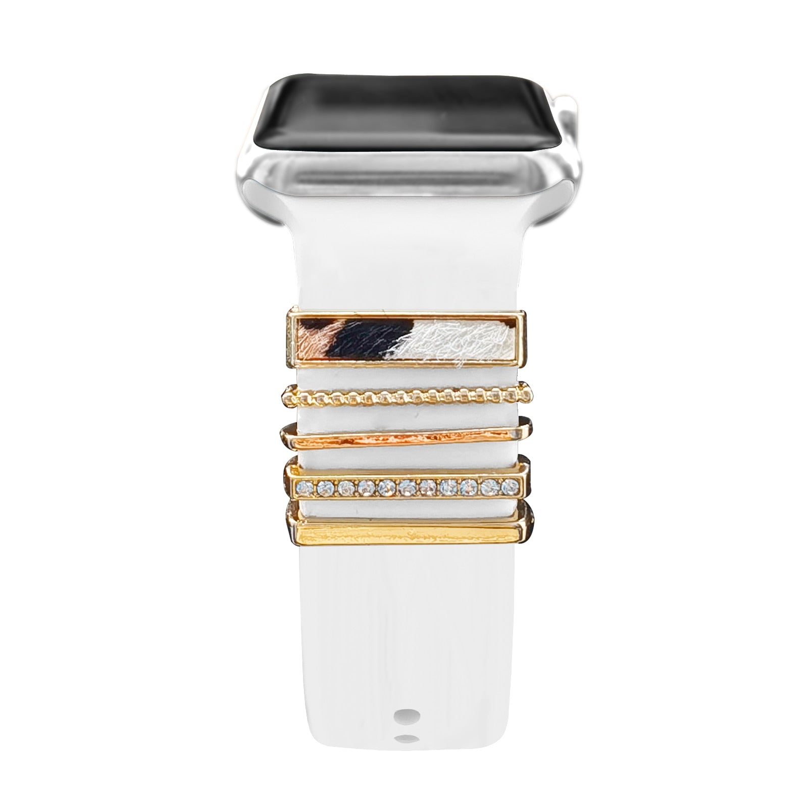Stylish Watch Band Charms & Jewelry Accessories - Elegant Decor for Apple Watch, Fitbit, Samsung Bands - Perfect for Everyday Wear, Gifts & Special Occasions