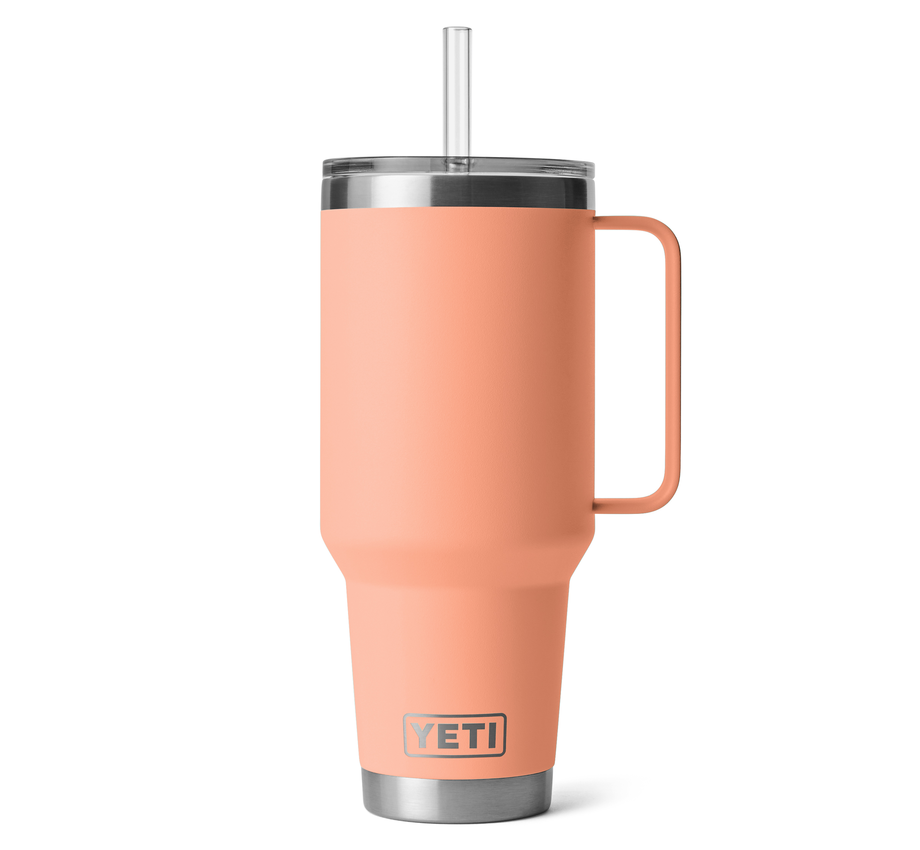 Yeti Rambler 42 oz Stainless Steel Insulated Straw Mug - Keeps Drinks Cold for Hours, Perfect for Outdoor Adventures, Camping, and Travel