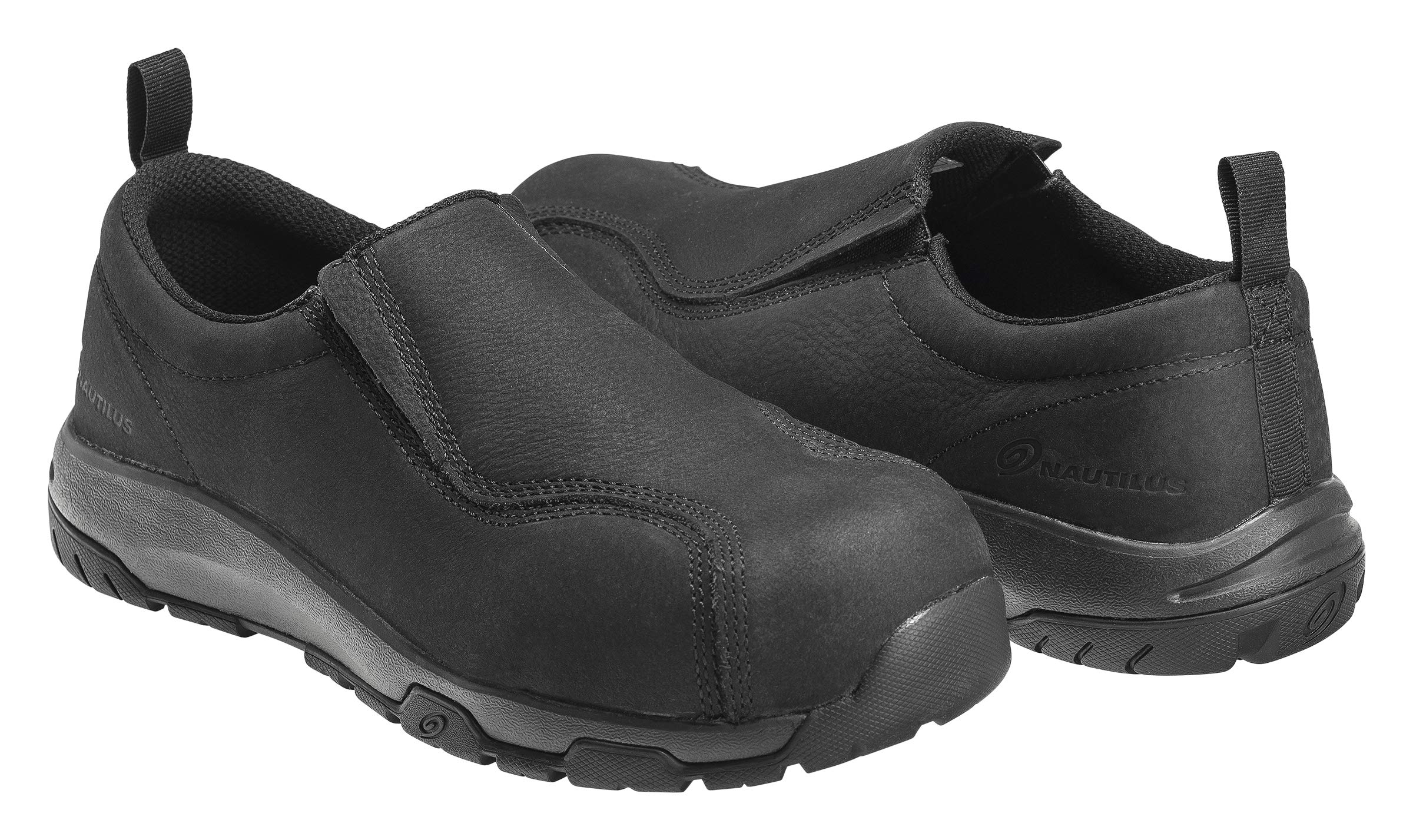 NAUTILUS Men's Slip-On Industrial Work Shoes - Lightweight Safety Shoes for Construction, Warehouse & Outdoor Work - Non-Slip, Comfortable Work Boots for Men