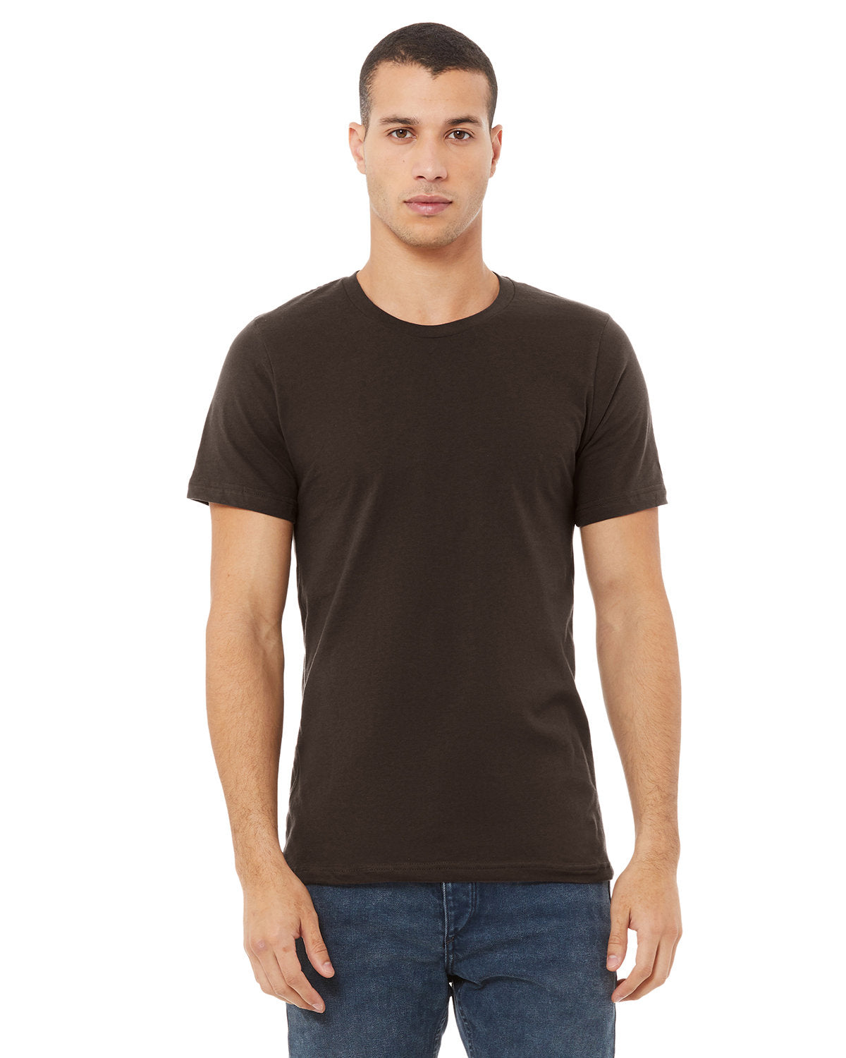 Bella + Canvas 3001C Unisex Jersey Short Sleeve T-Shirt - Soft Cotton Crew Neck Tee for Men & Women - Perfect for Casual Wear, Screen Printing, and Everyday Outfits