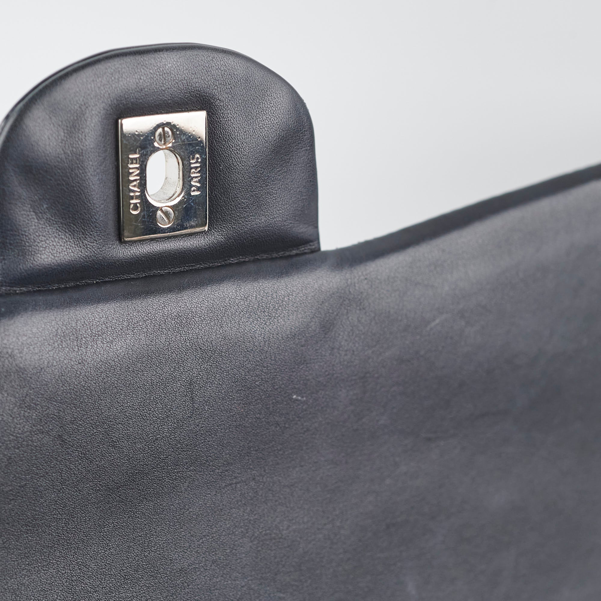Chanel Maxi Patent Leather Flap Bag Black 20 Series - Luxury Handbag for Women, Perfect for Evening Events & Special Occasions