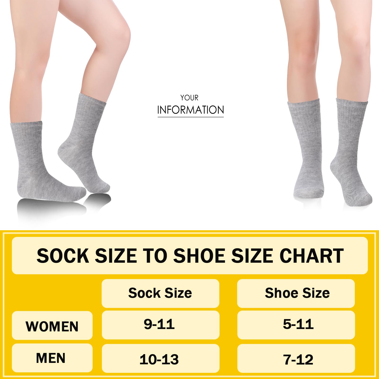 Haysandy 200 Pairs Bulk Unisex Crew Socks - Solid Color Athletic Casual Socks for Women, Men & Kids - Perfect for Sports, Daily Wear & Donation Drives