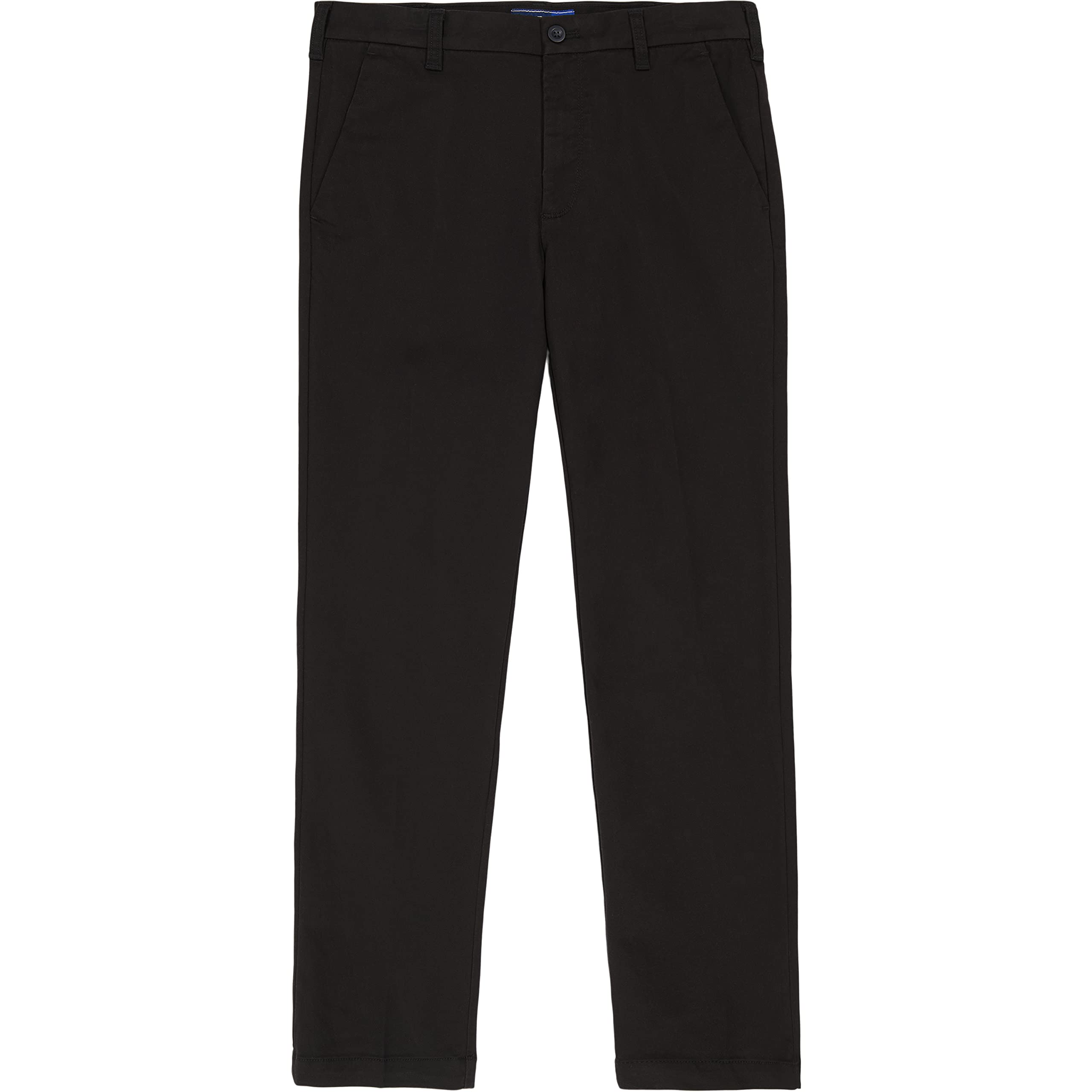 IZOD Men's Big & Tall Performance Stretch Flat Front Pants - Comfortable Work Pants for Office & Casual Wear