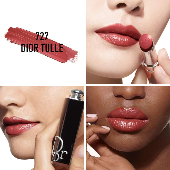 Dior Addict Shine Lipstick - Hydrating, High-Shine Lip Color for Women | Perfect for Everyday Wear, Date Night & Special Occasions