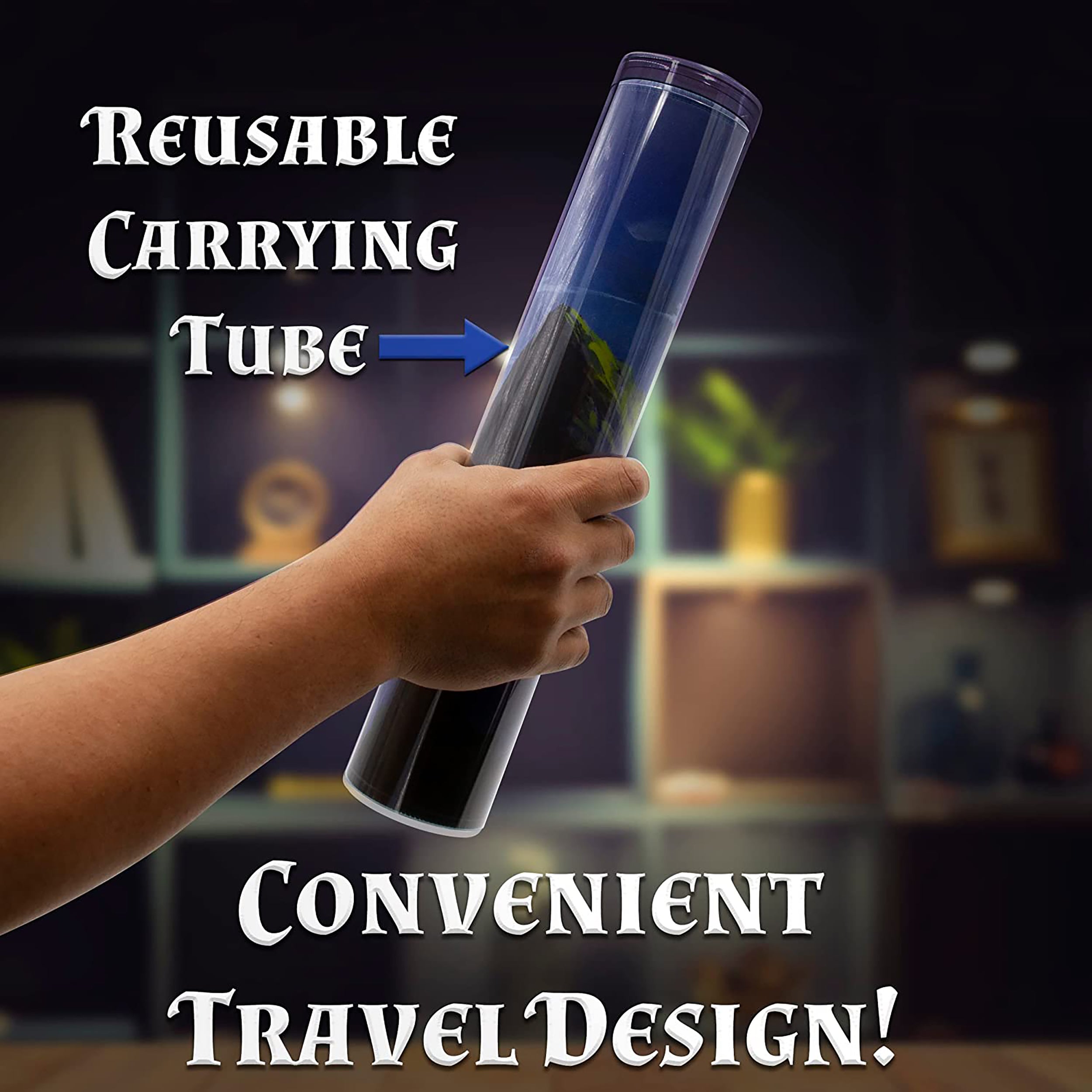 CASEMATIX Premium 24 x 13.5 Inch TCG Playmat with Reusable Case | Non-Slip MTG & Card Game Mat for Magic, Pokémon, Yu-Gi-Oh | Perfect for Tournaments, Game Nights & Collectors
