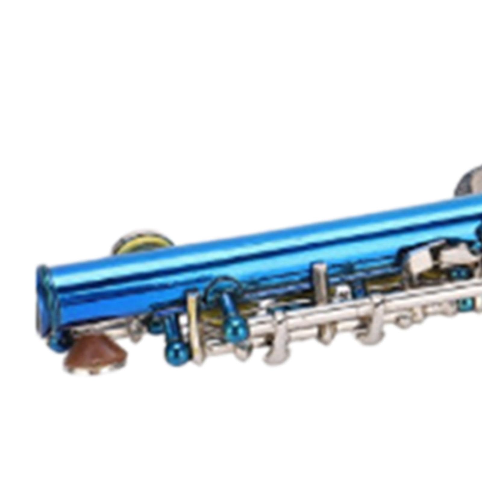 Piccolo C Key 16-Hole Flute for Kids - High Quality Sound, Portable & Lightweight | Perfect for Concerts, Music Lessons & Gifts | Blue Musical Instrument